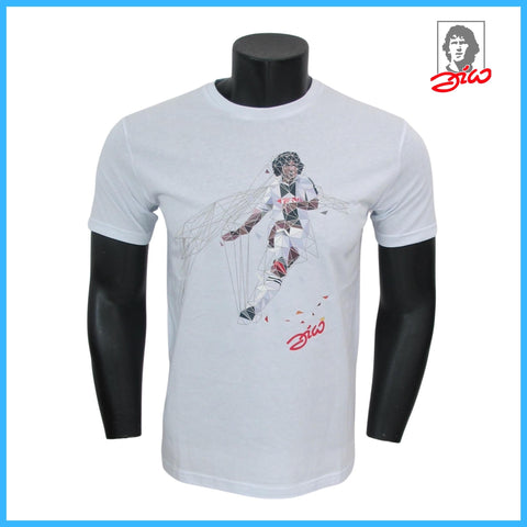 Loja do ZICO - t-shirt UOMO art. "ZICO 3D" colore bianco, in cotone, taglia ADULTO
