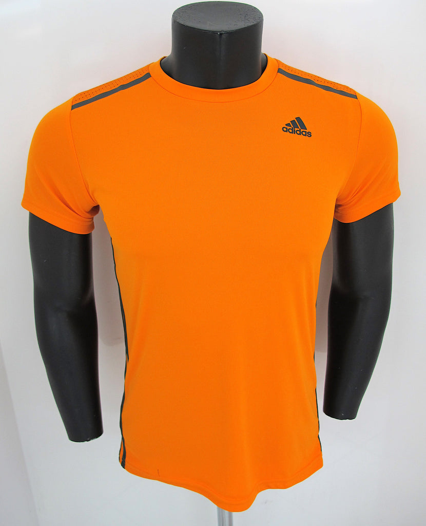 ADIDAS t shirt uomo manica corta COOL365 TEE AJ5506 colore ARANCIO