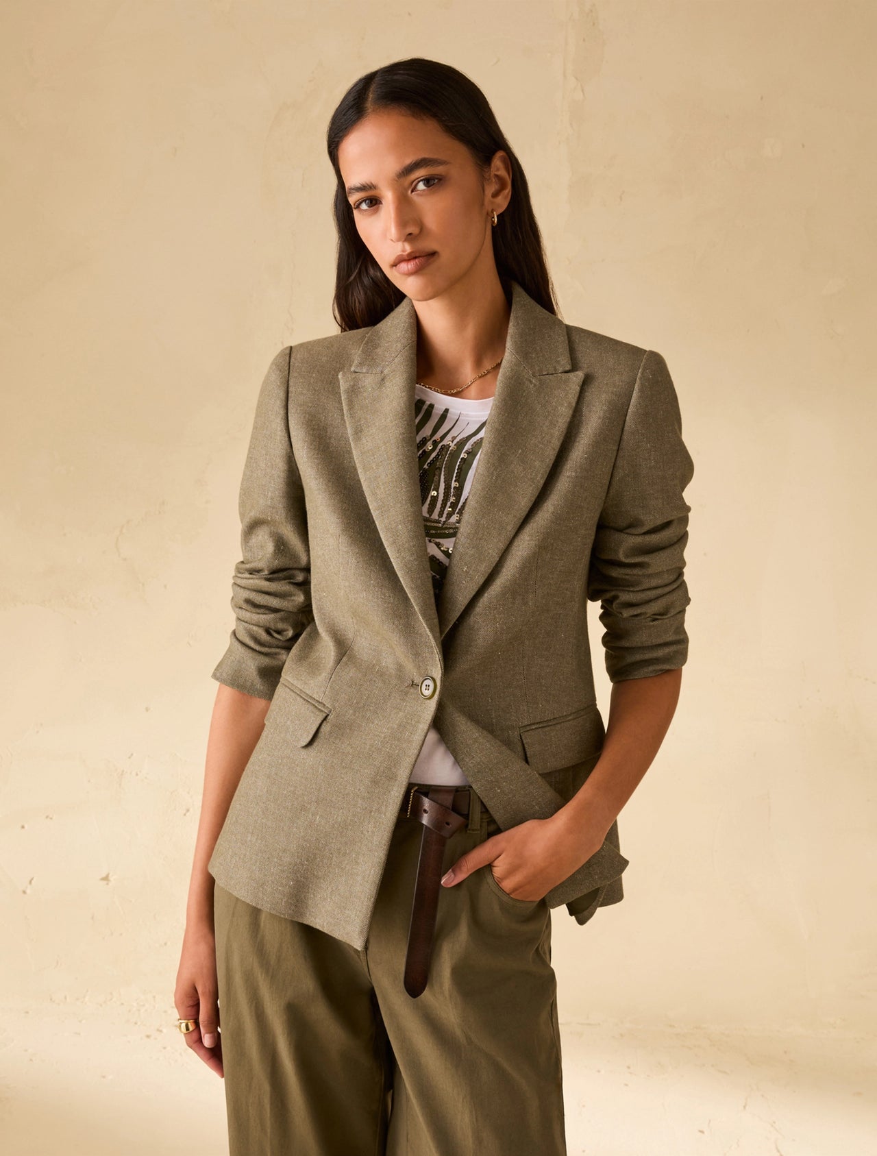 PENNYBLACK giacca donna blazer monopetto PBBVISCHIO 2611041173200 003 VERDE estate 2026