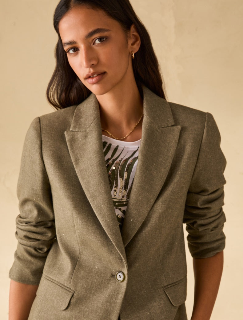 PENNYBLACK giacca donna blazer monopetto PBBVISCHIO 2611041173200 003 VERDE estate 2026