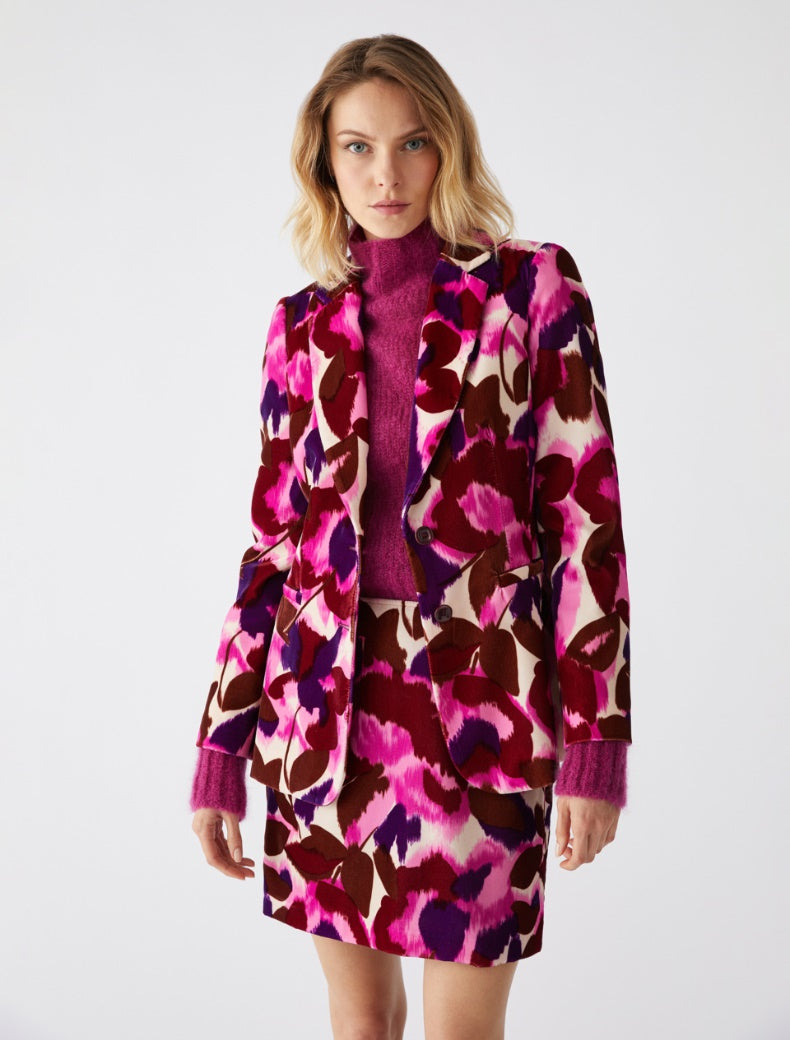 PENNYBLACK giacca donna fantasia velluto RIMINI 10441223 1 MULTICOLOR inverno 2023
