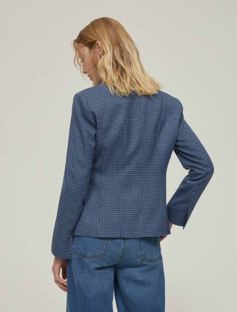 PENNYBLACK giacca donna blazer doppiopetto PRIORE 2521046093200 009 BLUETTE CELESTE inverno 2025