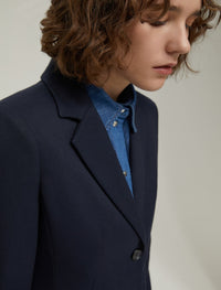 Thumbnail for PENNYBLACK giacca donna blazer monopetto TEUTONE 2521046103200 004 BLU inverno 2025
