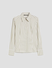 Thumbnail for PENNYBLACK camicia donna cotone righe PBBMARGARET 2611111043200 006 BIANCO VERDE estate 2026