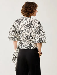 Thumbnail for PENNYBLACK camicia donna blusa cotone ricami PBPGIUSTO 2611111242200 001 BIANCO estate 2026