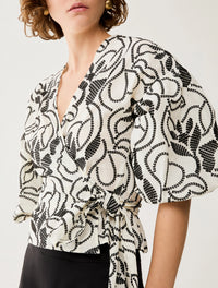 Thumbnail for PENNYBLACK camicia donna blusa cotone ricami PBPGIUSTO 2611111242200 001 BIANCO estate 2026