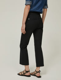 Thumbnail for PENNYBLACK pantaloni donna zampetta PENNYFLARE 2521136033200 006 NERO inverno 2025