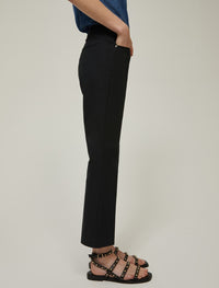 Thumbnail for PENNYBLACK pantaloni donna zampetta PENNYFLARE 2521136033200 006 NERO inverno 2025
