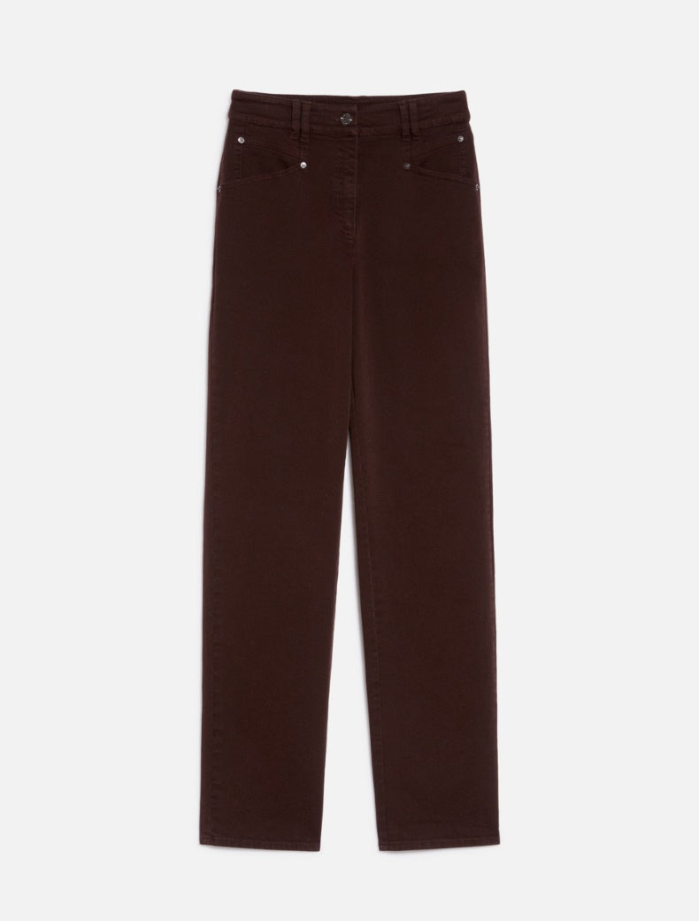 PENNYBLACK pantaloni donna straight JACOPO 2421136103200 005 MARRONE inverno 2024