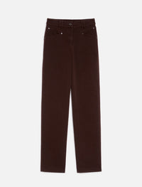 Thumbnail for PENNYBLACK pantaloni donna straight JACOPO 2421136103200 005 MARRONE inverno 2024