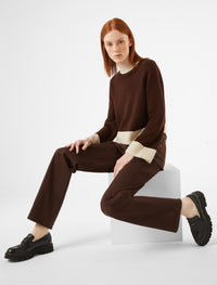 Thumbnail for PENNYBLACK pantaloni donna straight JACOPO 2421136103200 005 MARRONE inverno 2024