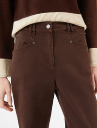 Thumbnail for PENNYBLACK pantaloni donna straight JACOPO 2421136103200 005 MARRONE inverno 2024