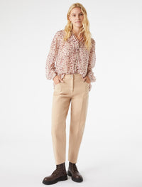 Thumbnail for PENNYBLACK pantaloni donna mom SEMISSE 2421136323200 001 BEIGE inverno 2024