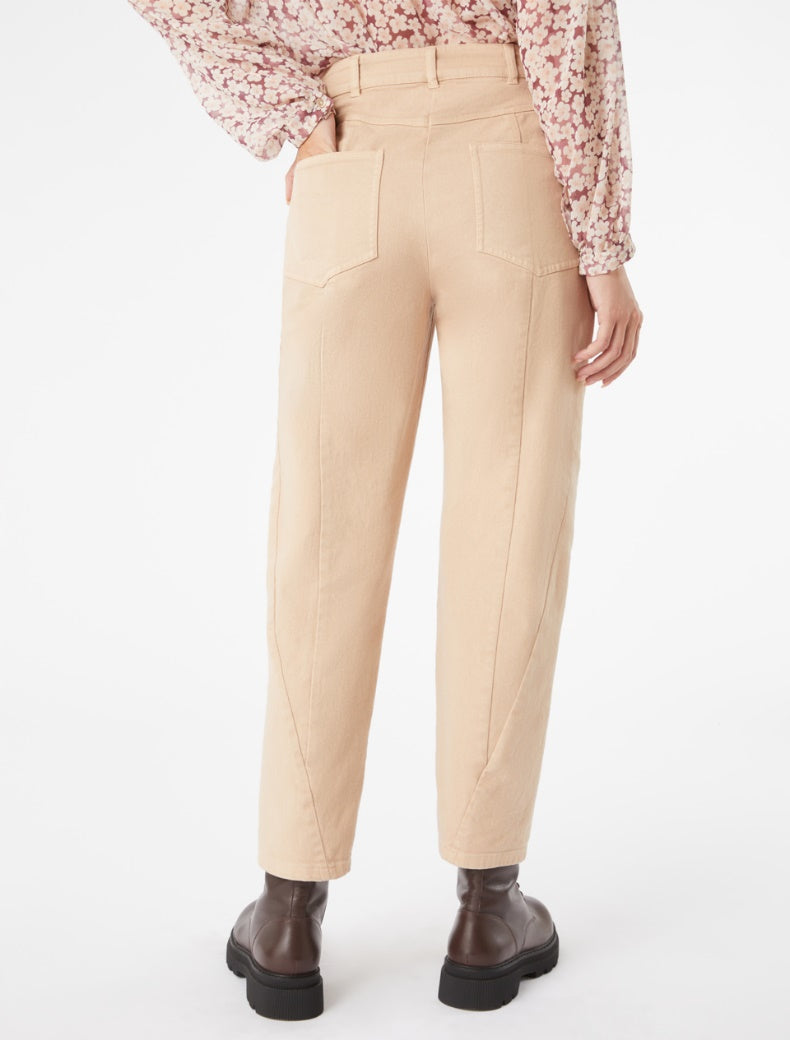 PENNYBLACK pantaloni donna mom SEMISSE 2421136323200 001 BEIGE inverno 2024