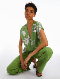 Thumbnail for PENNYBLACK camicia donna blusa BENGASI 2411161033200 003 VERDE estate 2024