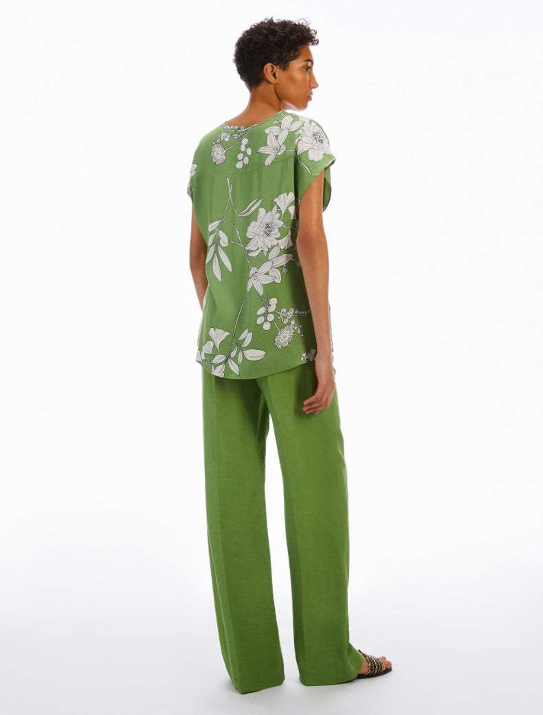PENNYBLACK camicia donna blusa BENGASI 2411161033200 003 VERDE estate 2024