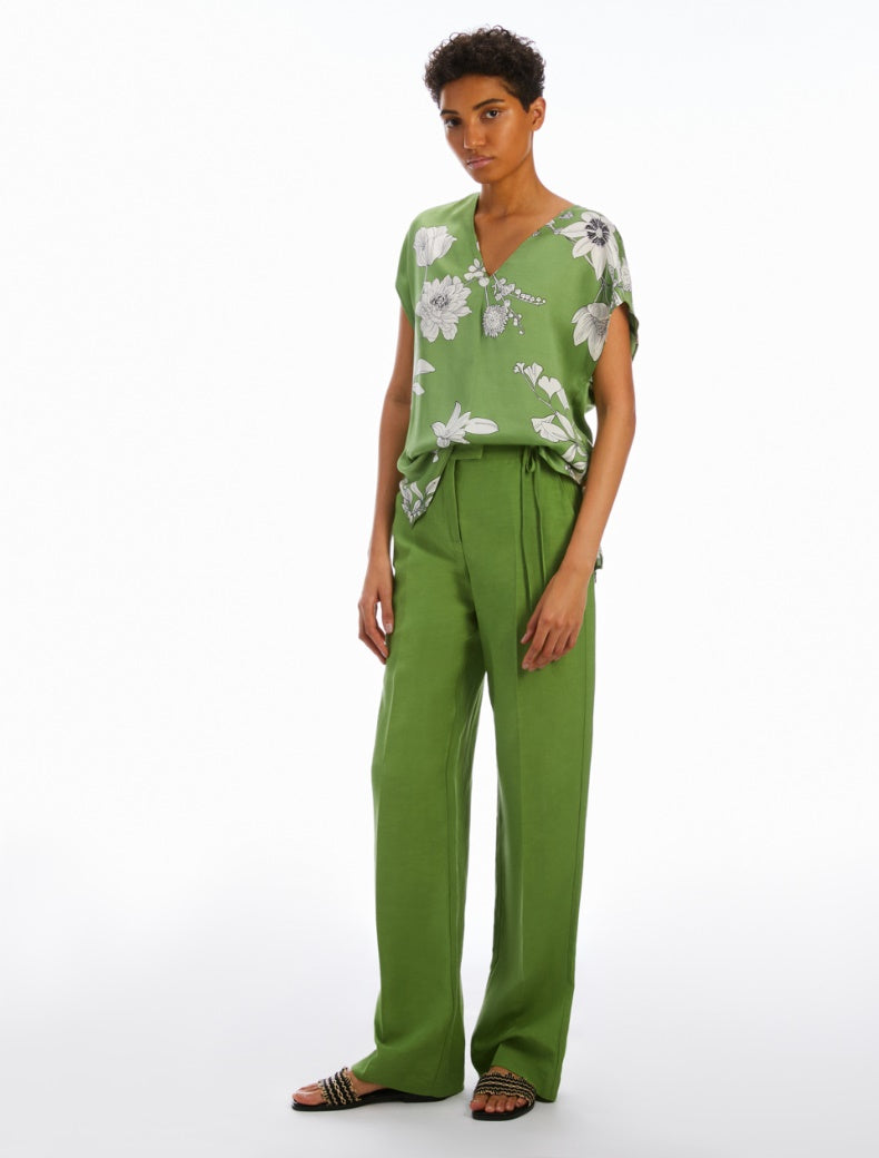 PENNYBLACK camicia donna blusa BENGASI 2411161033200 003 VERDE estate 2024