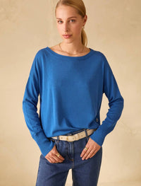 Thumbnail for PENNYBLACK maglione donna viscosa cotone PBBPAVIDI 2611361083200 002 BLUETTE estate 2026