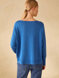 Thumbnail for PENNYBLACK maglione donna viscosa cotone PBBPAVIDI 2611361083200 002 BLUETTE estate 2026