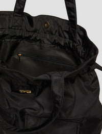 Thumbnail for PENNYBLACK borsa donna shopper zaino large tessuto METELLO 2521516095200 002 NERO inverno 2025