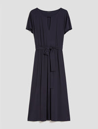 Thumbnail for PENNYBLACK abito donna longuette viscosa manica kimono ROVIGO 2511621146200 004 BLU estate 2025