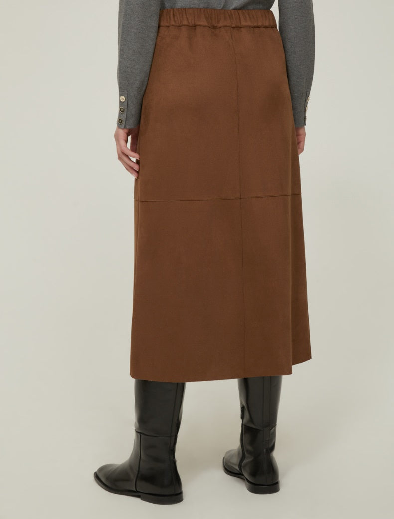 PENNYBLACK gonna donna midi jersey SAMBUCO 2521776016270 001 MARRONE inverno 2025