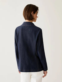 Thumbnail for PENNYBLACK giacca donna blazer jersey PBJBALLATA 2621916086200 001 BLU denim inverno 2026