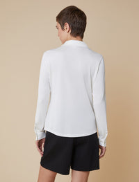 Thumbnail for PENNYBLACK camicia donna jersey viscosa GRILL 2511951016200 001 PANNA estate 2025