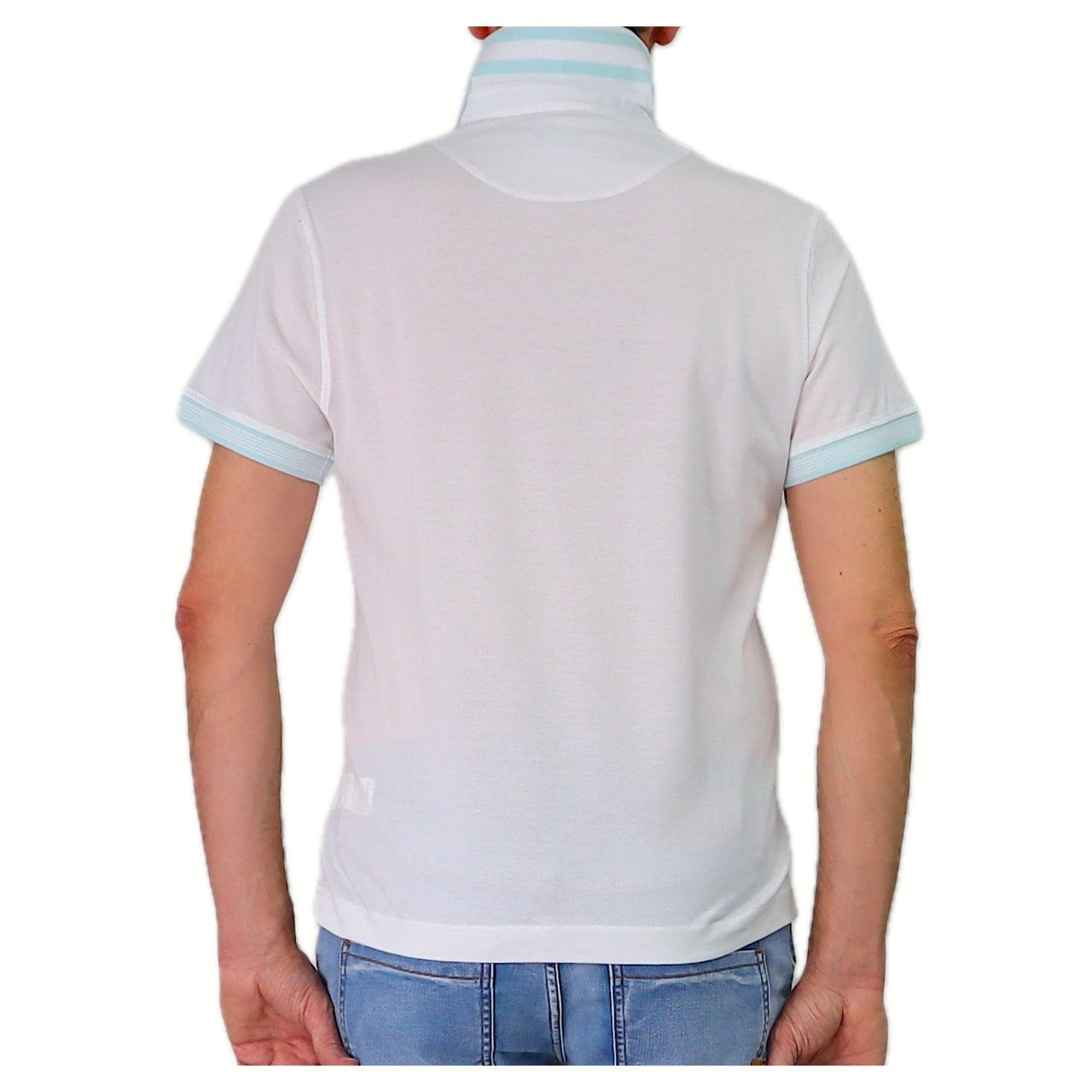 HARMONT&BLAINE polo uomo manica corta cotone LRQ490 021148 100 BIANCO estate 2026