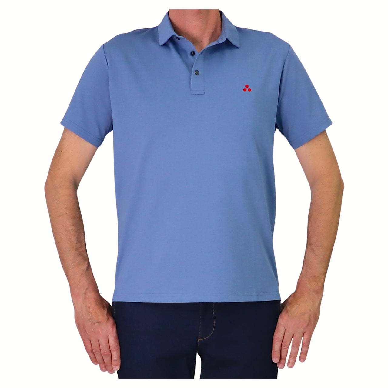 PEUTEREY polo uomo cotone seta MEZZOLA 02 PEU547199012182 258 CARTA DA ZUCCHERO estate 2026