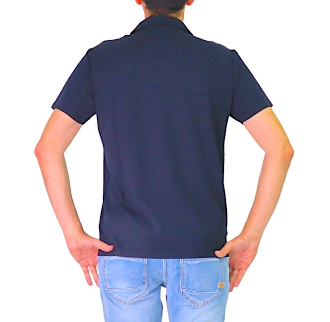 PEUTEREY polo uomo cotone seta NEW HELGO PEU584799012182 215 BLU estate 2026