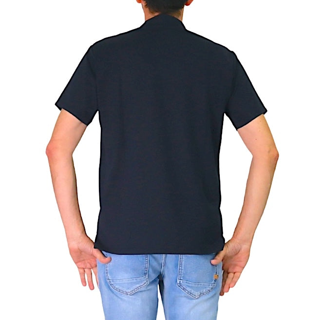 PEUTEREY polo uomo cotone seta MEZZOLA 02 PEU547199012182 215 BLU estate 2026