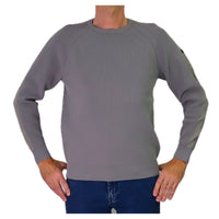 Thumbnail for SH ZERO maglione uomo tessuto tecnico girocollo POP MIX ROUND 4M8311 GREY GRIGIO inverno 2025