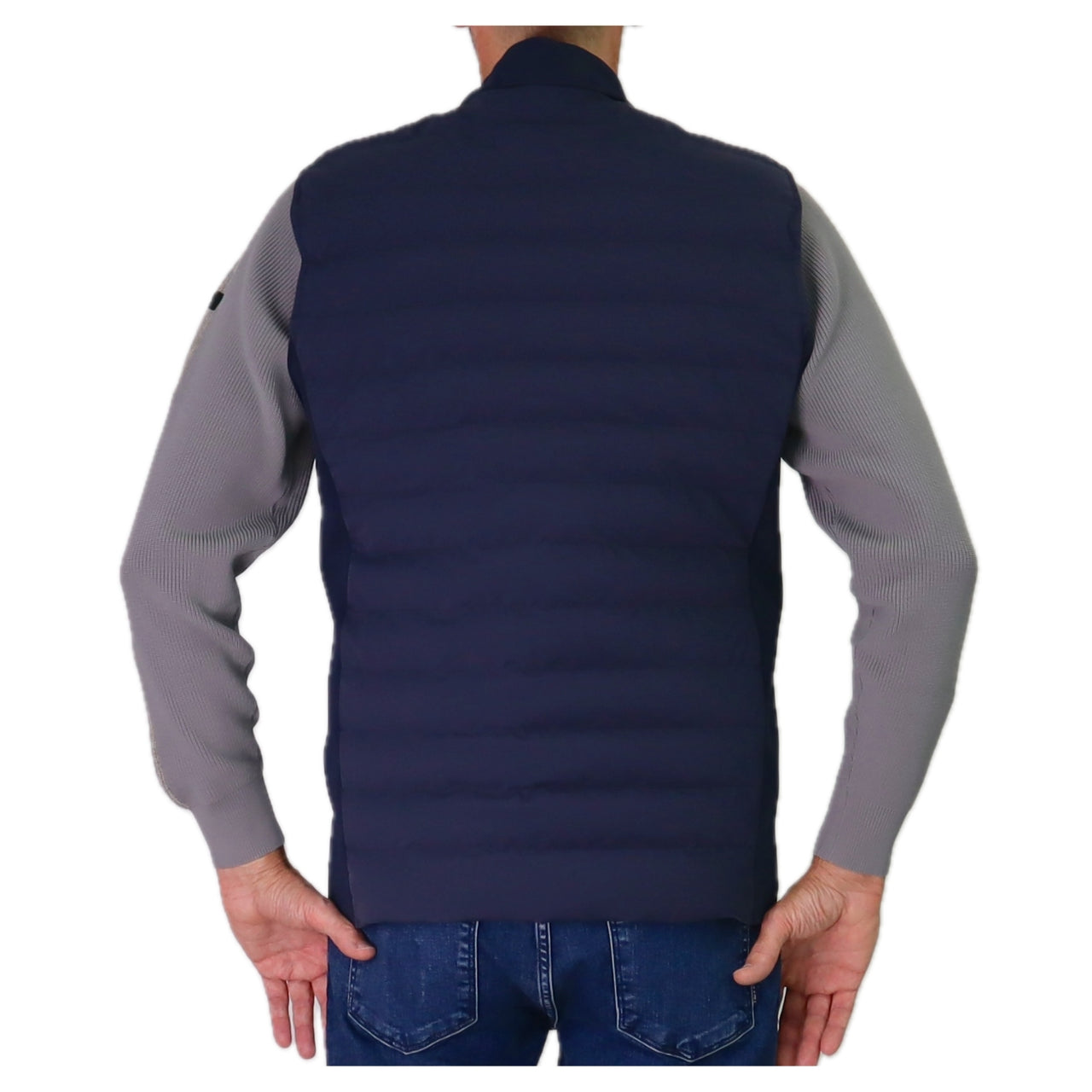 SH ZERO gilet uomo smanicato 100 grammi HYBRID GILET 4C4506 NAVY BLU inverno 2025