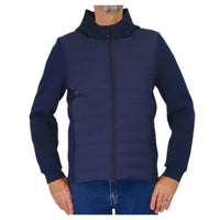 Thumbnail for SH ZERO giubbotto uomo cappuccio 100 grammi HYBRID HOOD 4C3906 NAVY BLU inverno 2025