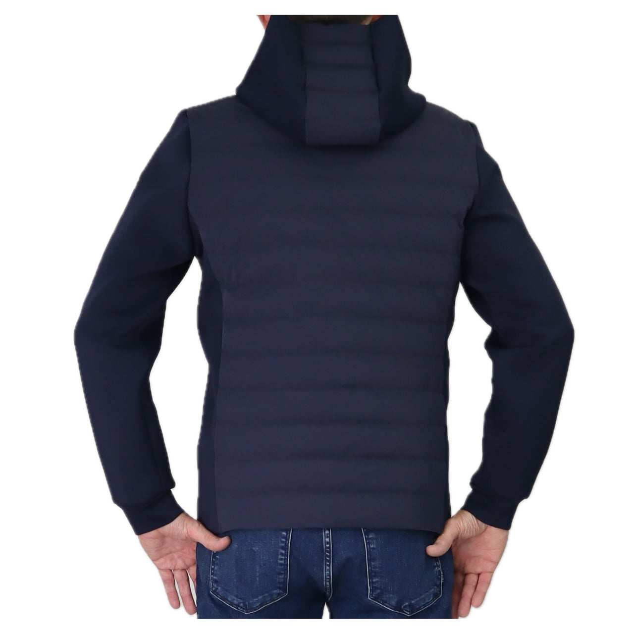 SH ZERO giubbotto uomo cappuccio 100 grammi HYBRID HOOD 4C3906 NAVY BLU inverno 2025