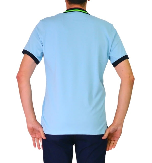 PEUTEREY polo uomo cotone NEW SELANDINA STR 04 PEU580399011991 290 CELESTE estate 2026