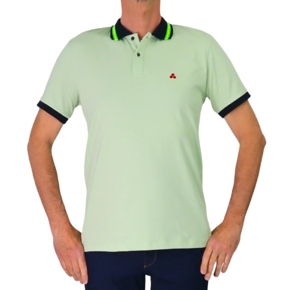 PEUTEREY polo uomo cotone NEW SELANDINA STR 04 PEU580399011991 651 VERDE estate 2026