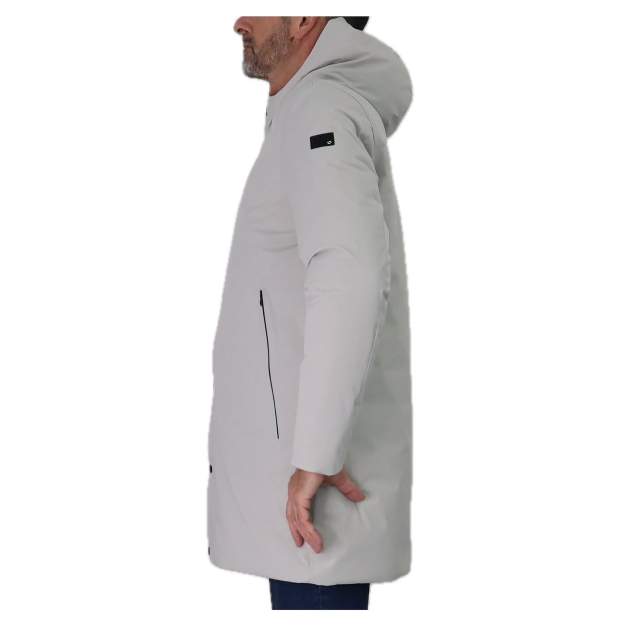 SH ZERO giubbotto uomo parka ARTIK ESKIMO 4C0702 MOON GRIGIO GHIACCIO inverno 2025