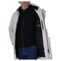 Thumbnail for SH ZERO giubbotto uomo parka ARTIK ESKIMO 4C0702 MOON GRIGIO GHIACCIO inverno 2025