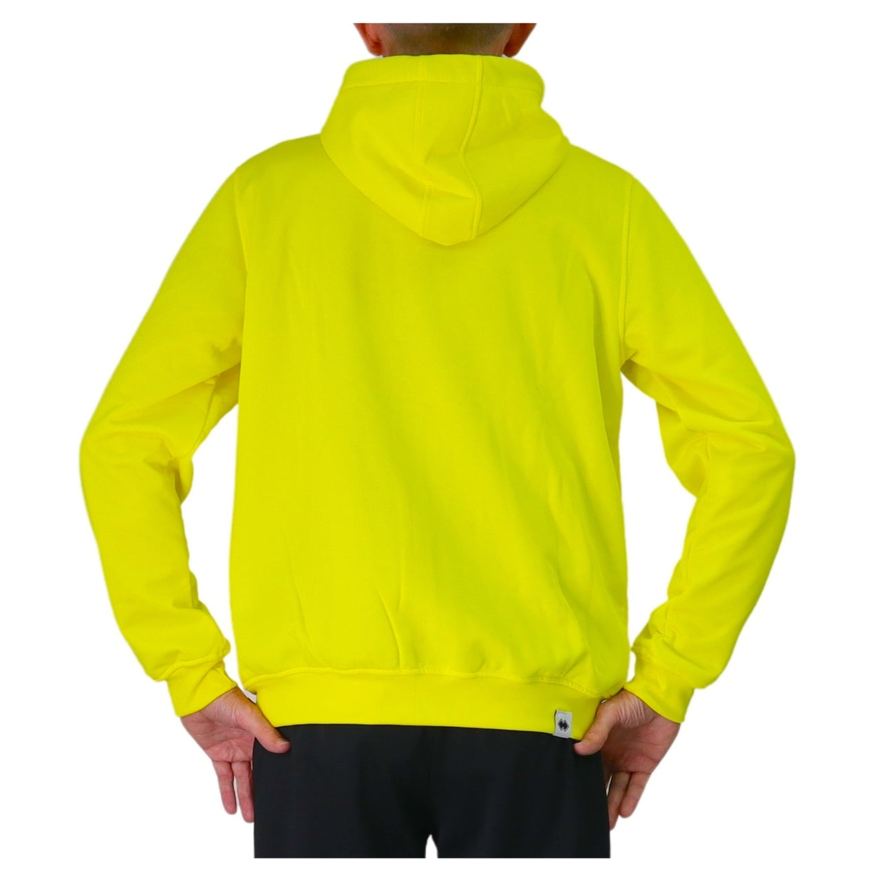 ERREA' REPUBLIC felpa uomo full zip cappuccio poliestere NO LOGO R32G0A0Z03310 GIALLO inverno 2025