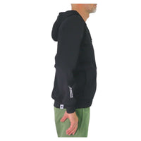 Thumbnail for ERREA' REPUBLIC felpa uomo full zip cappuccio poliestere NO LOGO R32G0A0Z00120 NERO inverno 2025