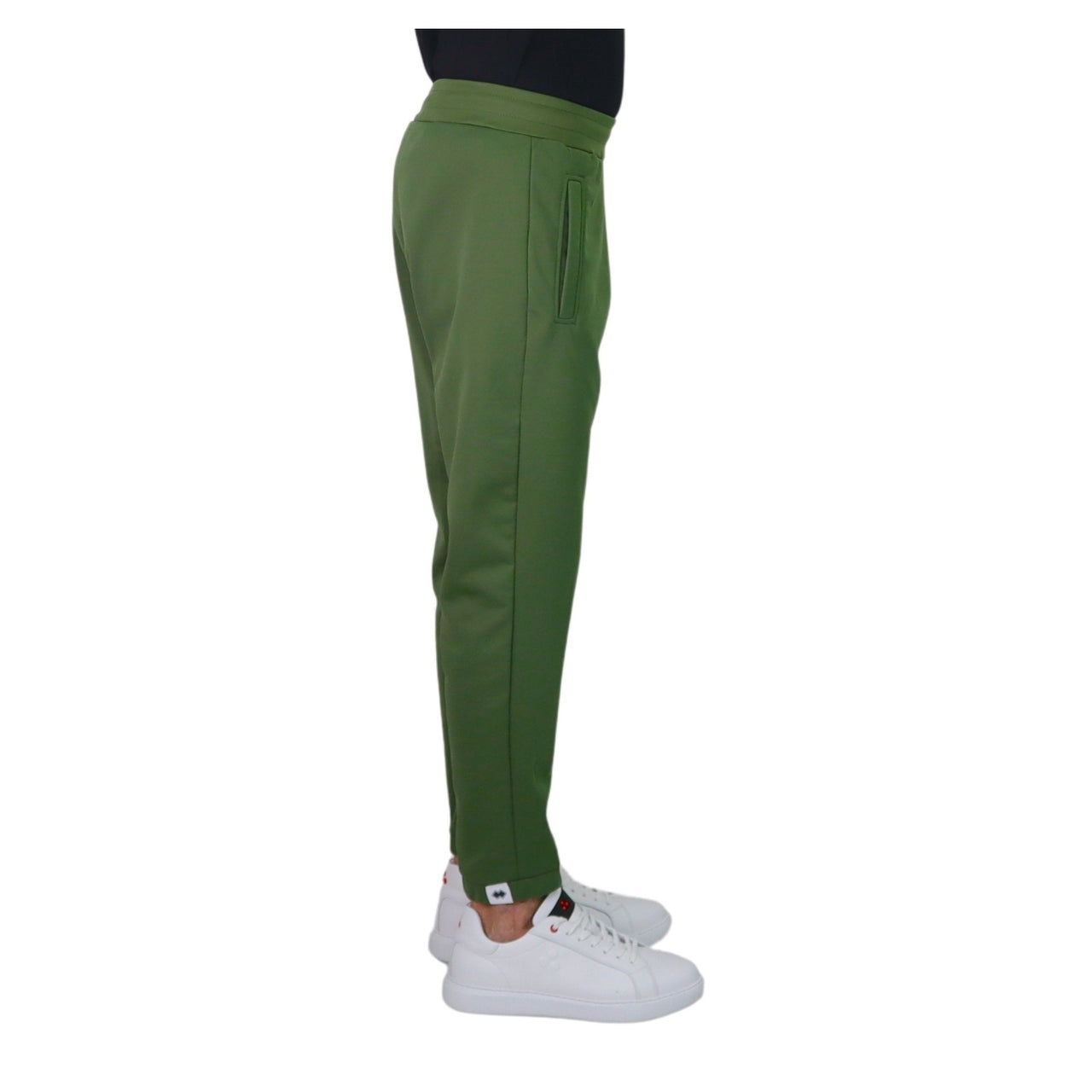 ERREA' REPUBLIC pantaloni tuta uomo poliestere NO LOGO R32P0S0Z68850 VERDE inverno 2025