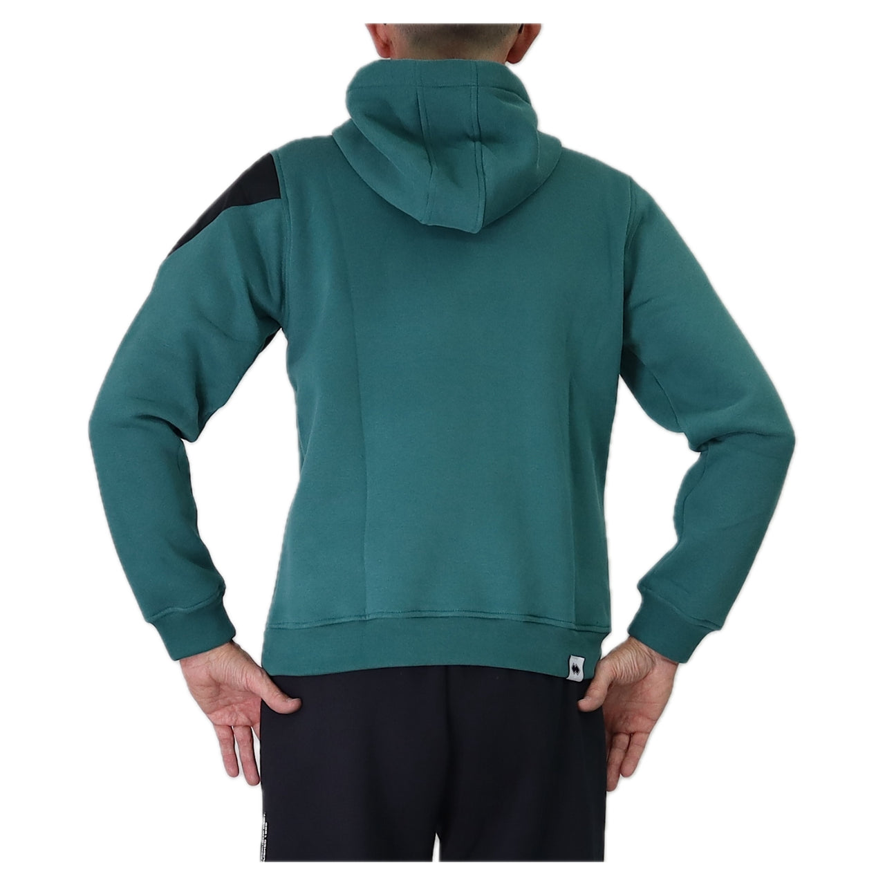 ERREA' REPUBLIC felpa uomo cappuccio cotone NO LOGO R32G0X0Z45420 VERDE inverno 2025