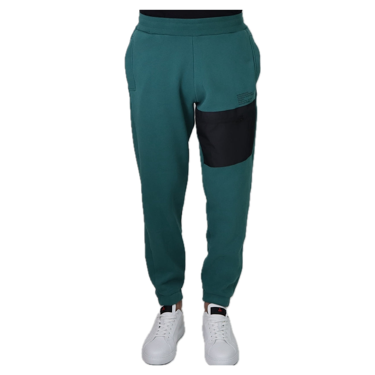 ERREA' REPUBLIC pantaloni tuta uomo cotone NO LOGO R32P0R0Z45420 VERDE inverno 2025