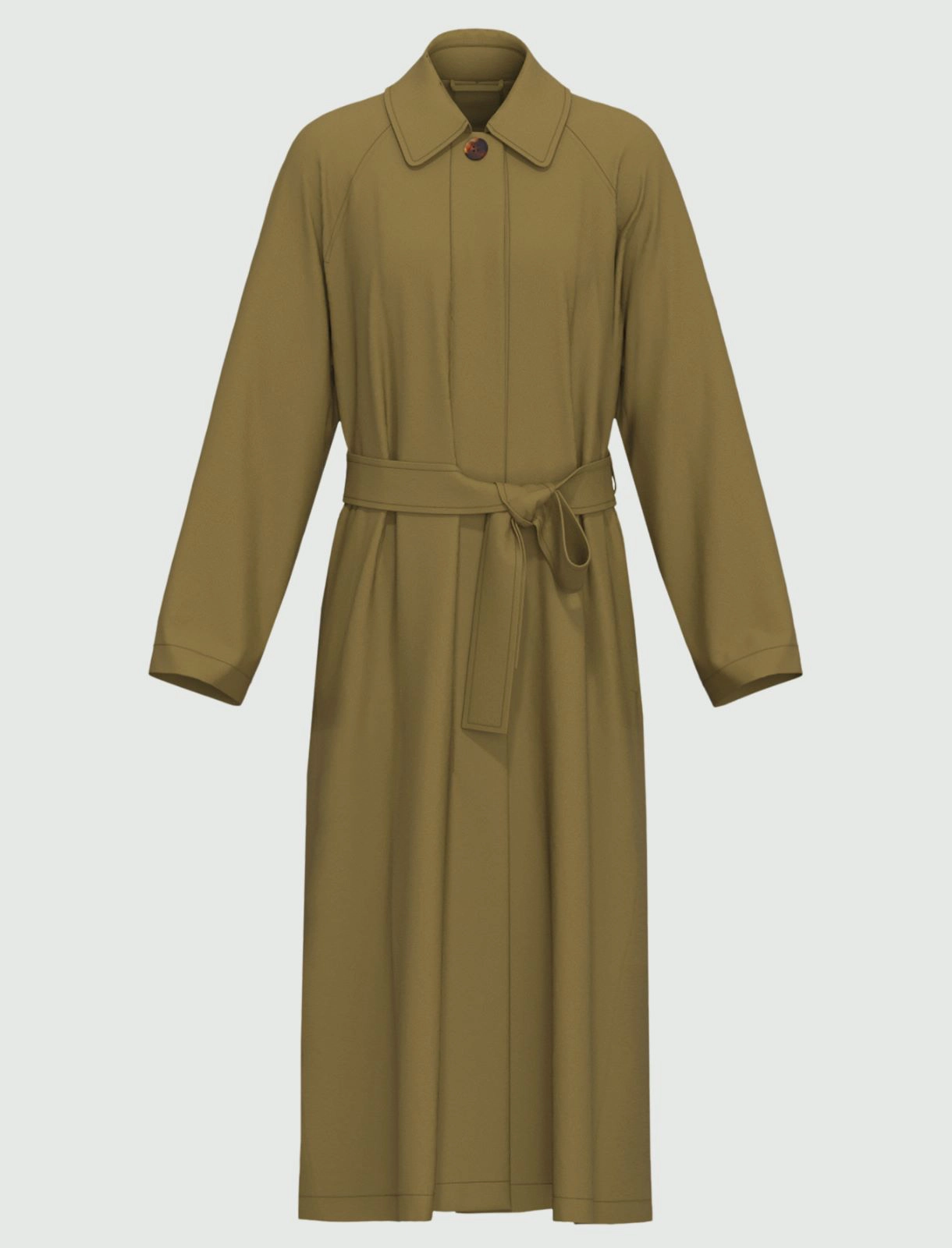 EMME MARELLA giubbino donna trench lungo impermeabile ODISSEA 25150210412 003 VERDE estate 2025