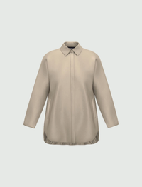 Thumbnail for EMME MARELLA giubbino donna camicia imbottita ARIZONA 25250260312 007 BEIGE inverno 2025