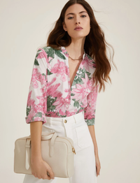 Thumbnail for EMME MARELLA camicia donna cotone ACCOLTO 25151111322 005 MULTICOLORE estate 2025