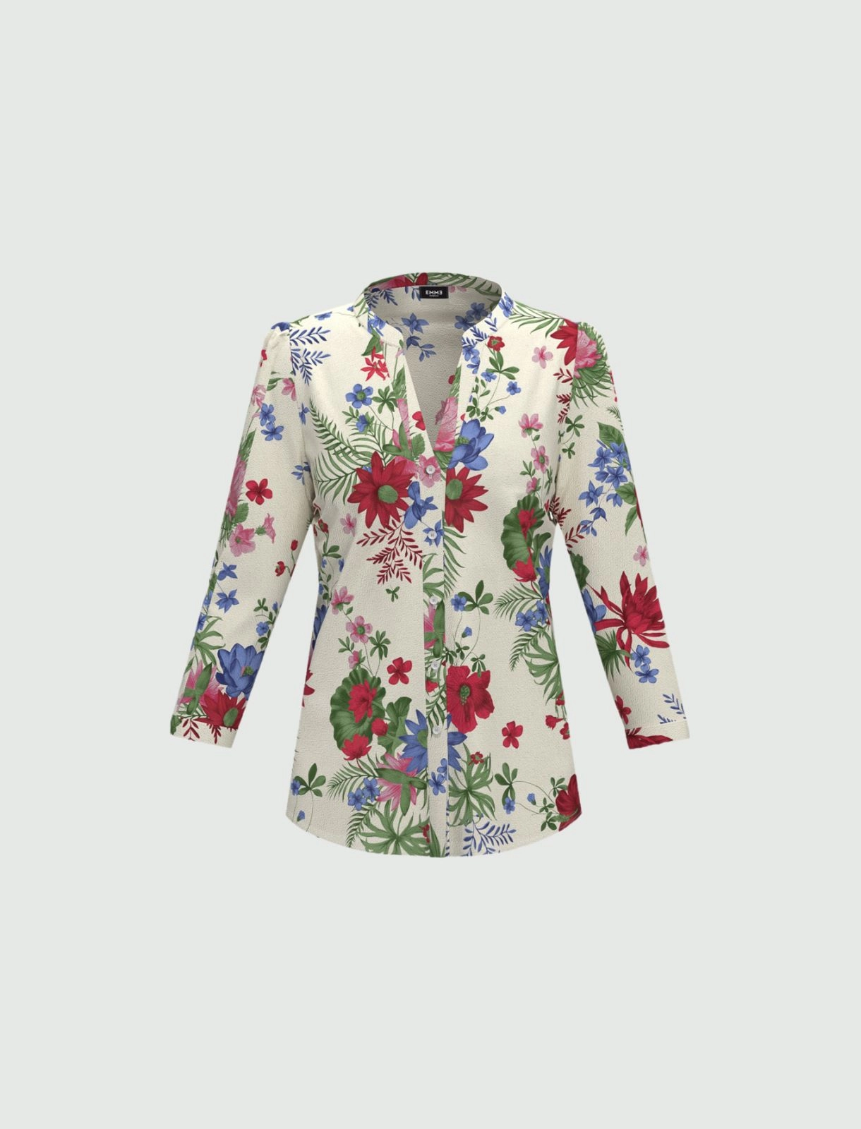 EMME MARELLA camicia donna cotone IOLANDA 25151111922 001 MULTICOLORE estate 2025