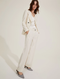 Thumbnail for EMME MARELLA pantaloni donna dritto risvolto AGRA2 25151312312 001 PANNA estate 2025